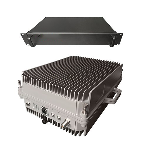  陆河350M PDT消防集群警用数字光纤直放站近远端机