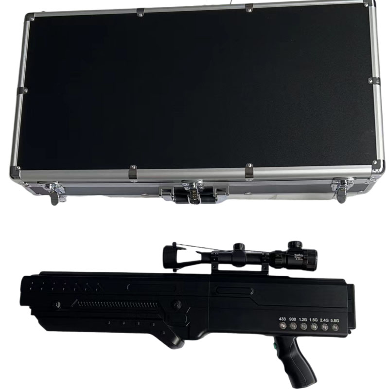  陆河手持便携式枪型低空防御反制六通道A型